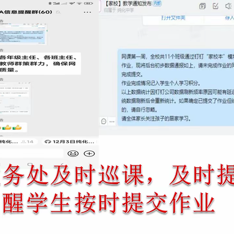 纯化镇中学多措并举优化线上教学