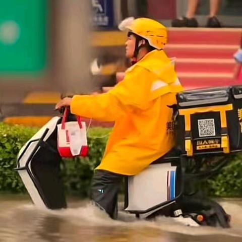 致市民朋友和平台企业的一封倡议书 ——强降雨天气，让我们共同守护城市奔跑者“秦快哥”