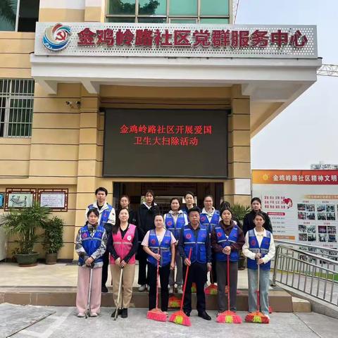 金鸡岭路社区每日工作简报