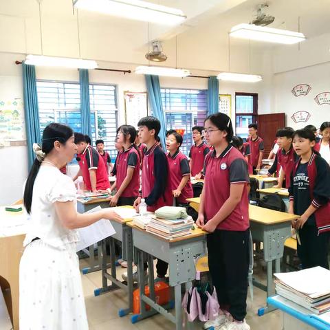第五期光坡初级中学 希望田野合唱排练日常简报