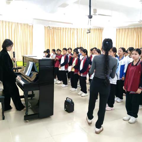 光坡初级中学合唱排练日常简报（第七期）