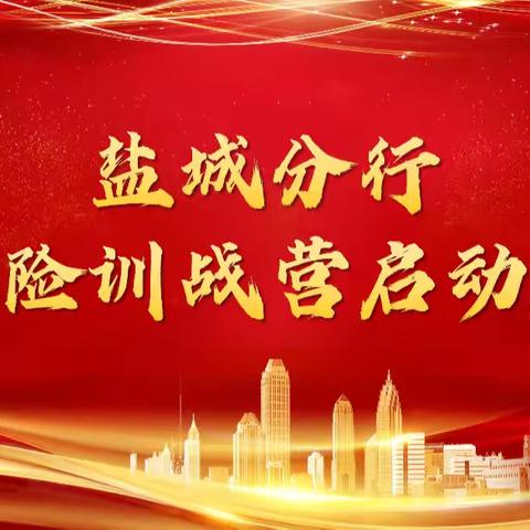 盐城分行成功举办 ‍保险训战营启动会