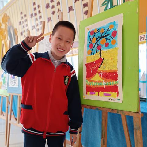 “童心童画，多彩世界”————2024—2025学年下学期第四期个人画展