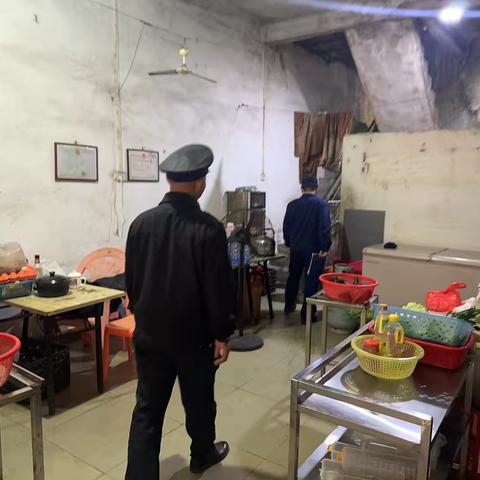 波莲镇开展餐饮场所消防安全检查
