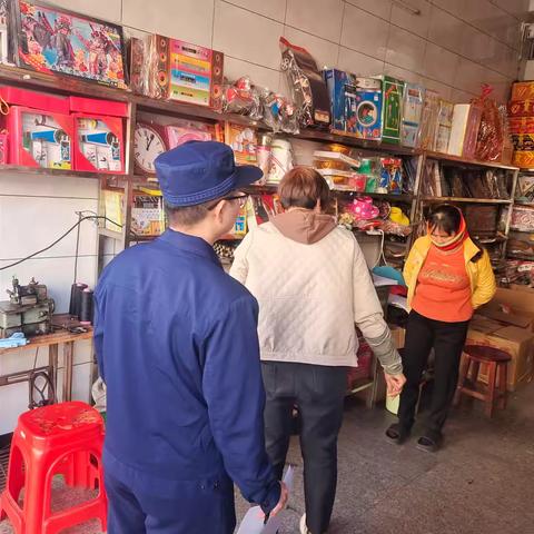 波莲镇开展“三合一”场所消防安全检查