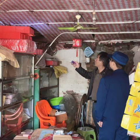 波莲镇开展校园周边消防安全检查
