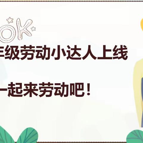 三年级劳动小达人上线啦！