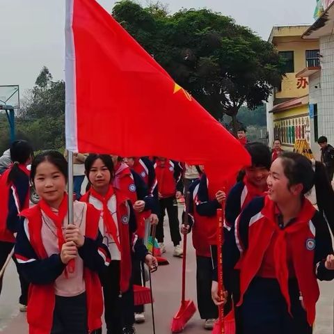 传承雷锋精神，争做新时代追“锋”人——兴业县山心镇蓬塘小学学雷锋主题活动