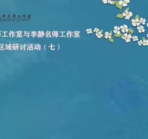 宋君名师工作室与李静名师工作室进行跨区域研讨活动（七）