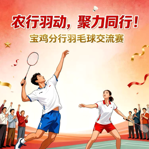 🌸农行羽动，聚力同行🌸 ‍宝鸡分行羽毛球交流赛圆满落幕