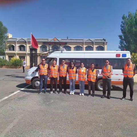 锡林浩特市边防公路养护中心开展端午节前安全隐患检查