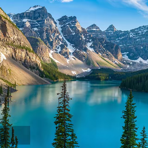 钱币上的加拿大风光