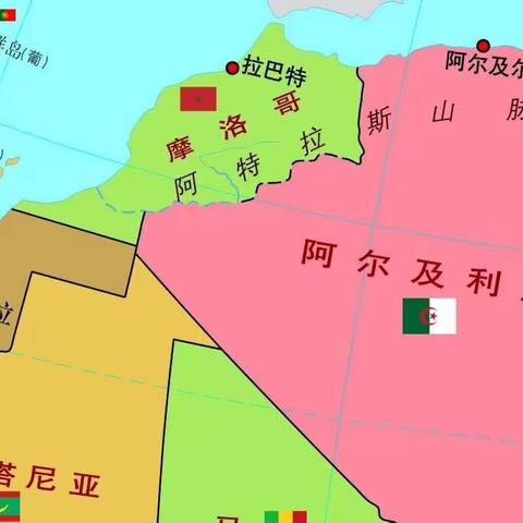 地中海边的北非花园--摩洛哥钱币欣赏