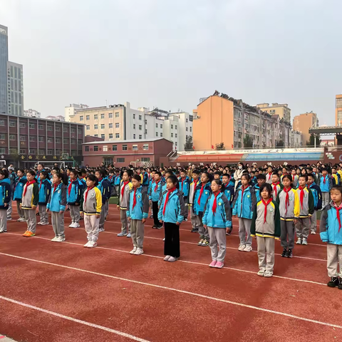 【全环境立德树人】滨城区第二实验小学“缅怀革命先驱  弘扬中山精神”主题升旗仪式