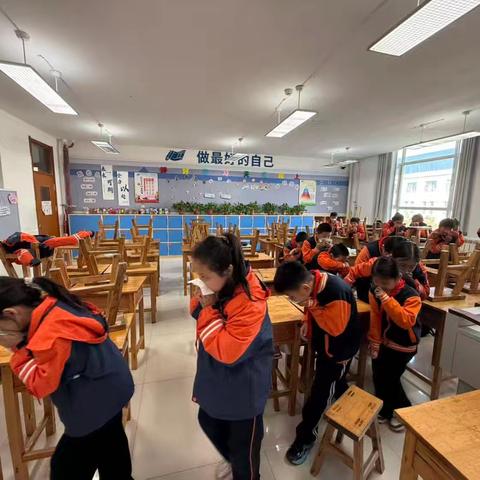 北海一实四年级消防演练活动纪实