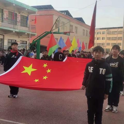 鲁山县瓦屋第一小学冬季运动会