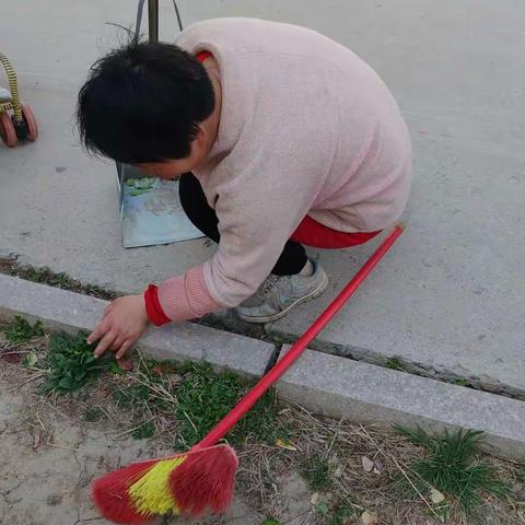 半堤镇曙光小学开展爱国卫生月宣传教育活动