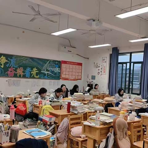 高三2304班日常：奋斗中的平凡一天