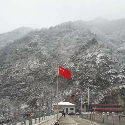 冬日美景—石砭峪水库