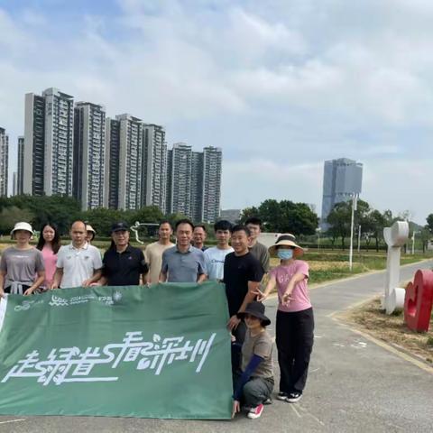 新湖街道组织开展“走绿道 看深圳”徒步活动