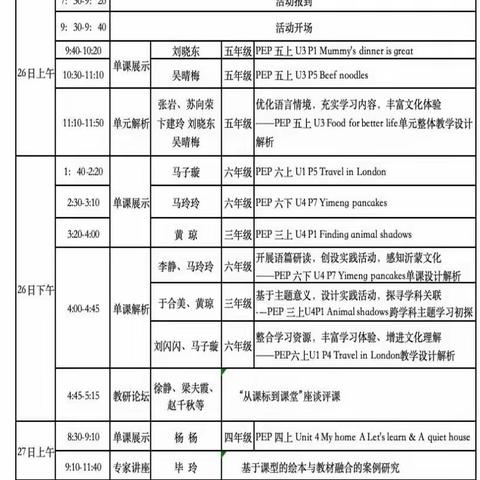 专家高屋建瓴，名师课堂引领       --记临沂市小学英语主题教研活动