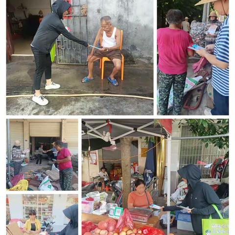 新市村委会开展反有组织犯罪法宣传活动