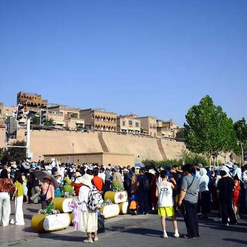 老谢游新疆（之十六）：喀什古城开城仪式