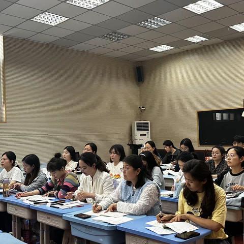 “聚焦新课标，赋能共成长”——2023-2024下学期金东片区小学科学教研组第二次教研活动