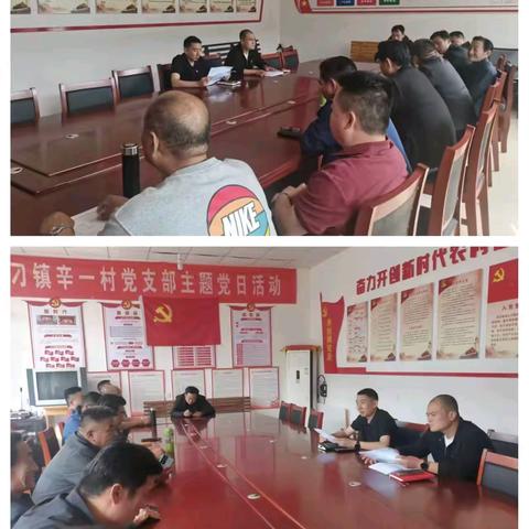 党建领航，“四全”发力，红“辛”向党，服务为民——刁镇街道辛寨党建工作区一周工作简讯（4月20日—4月24日）