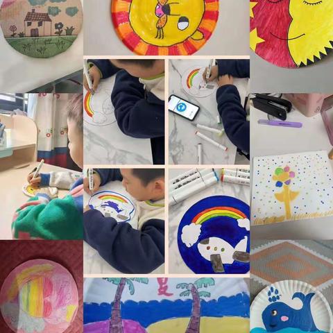 双减背景下的特色实践作业——纸盘创意画 长垣市蒲西街道华瑞小学