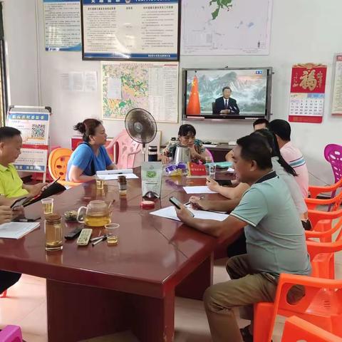 临高县市场监督管理局到两个包点村发动帮扶联系人入户开展乡风文明“七个倡导”宣传工作