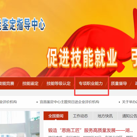 湖北专项职业能力证书有哪些怎么申报