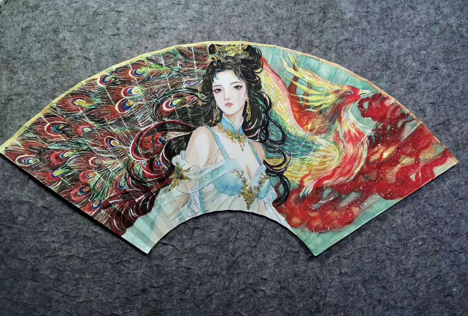 简篇-名师画家琥珀:以独创笔墨,让戏曲国画走向大众、走向世界