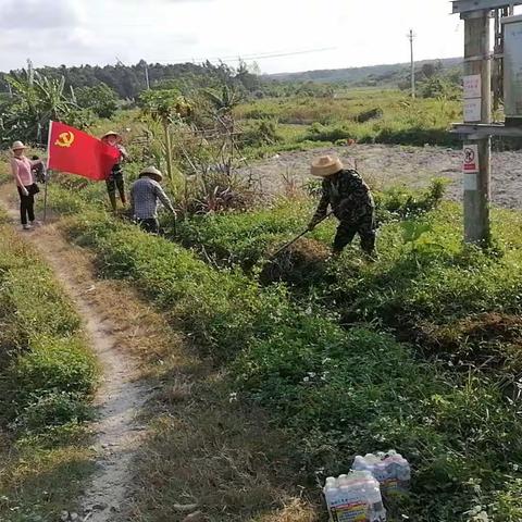 东阁镇宝芳村渠道清淤保畅通，助力“六水共治”