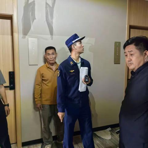 龙华区消防救援大队对辖区万悠酒店开展开业前消防安全检查
