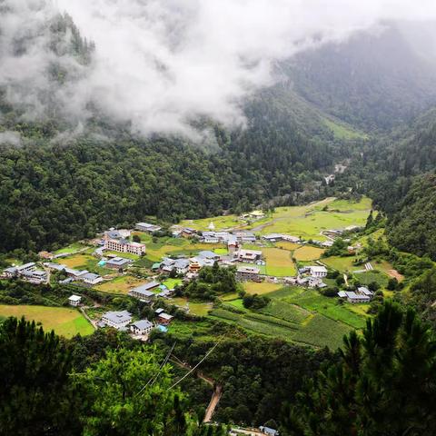 天堂！雨崩