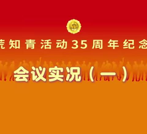 北大荒知青活动35周年纪念大会视频