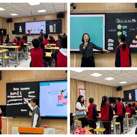 教以共进 研以致远   永清县高新学区中心校教研活动