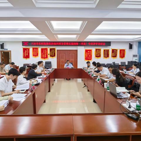 三亚市农业农村局召开农村集体经济组织财务管理实施细则（草案）专家评审论证会