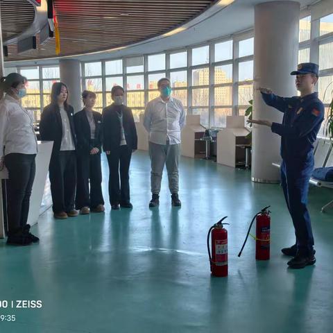 巴彦淖尔市不动产登记中心开展消防实操演练 筑牢安全“防火墙”