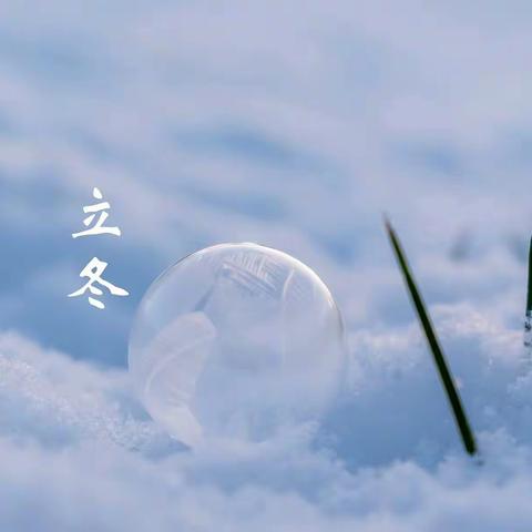 知立冬 晓立冬
