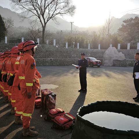 【临沂支队】森林大队开展防火期森林灭火督导检查工作