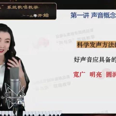 麦穗声乐教学笫一讲:声音概念与气息训练