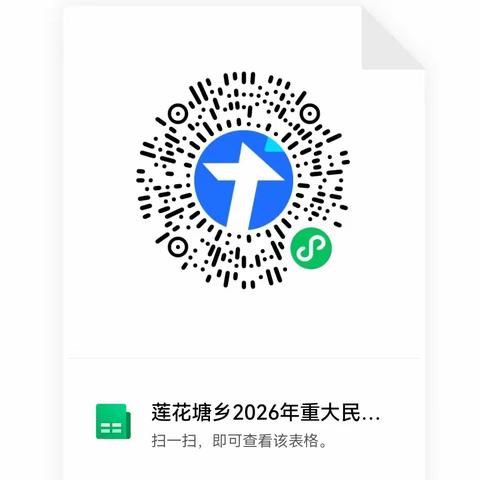 莲花塘乡人民政府关于征集2026年重大民生实事项目的公告