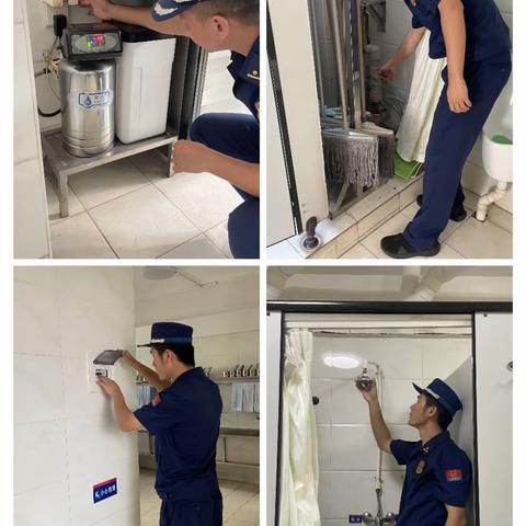 守好“平安线”，拧紧“安全阀”——新训大队开展假期营区安全检查