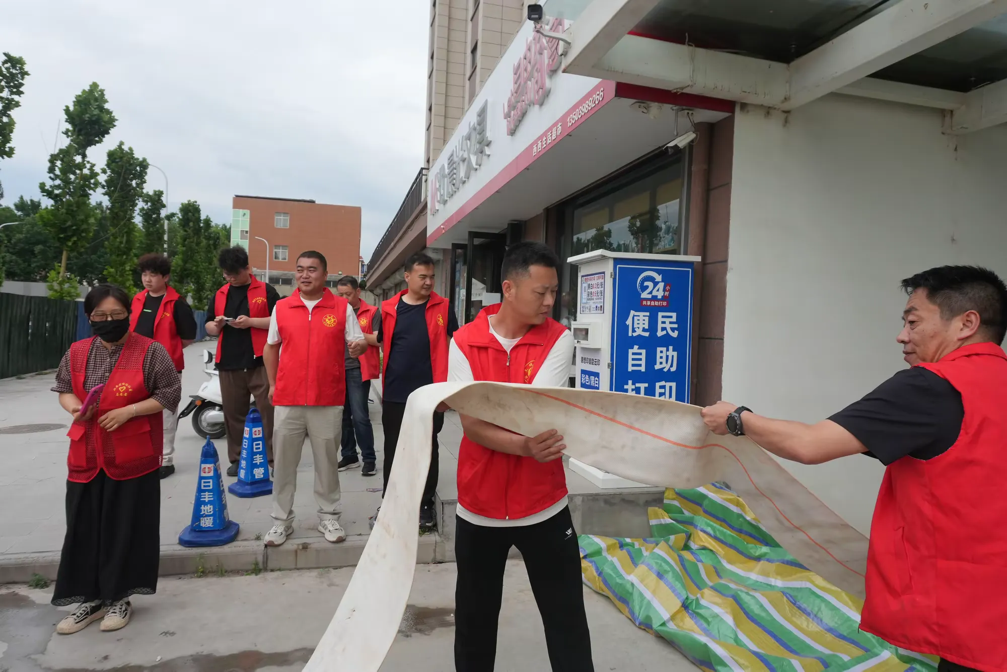 简篇-以练筑防强本领 未雨绸缪守平安——涧西区开展防汛应急演练