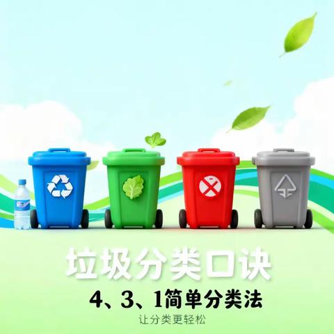 简单口诀教你垃圾分类