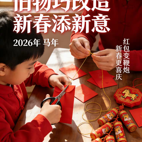 旧物巧改造 新春添新意