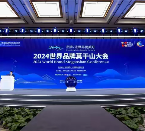 横琴绿环科技有限公司董事长钟杨安参加2024世界品牌莫干山大会