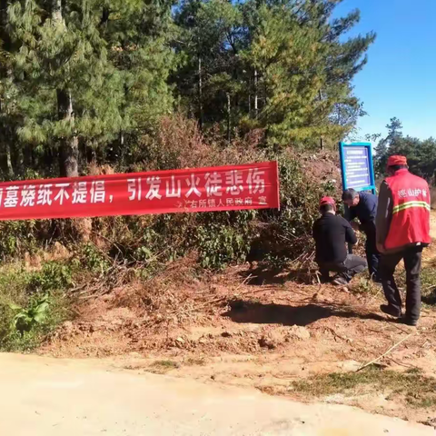 补益村党群服务中心开展冬季“珍爱森林，防患于未燃”护林防火巡查活动